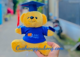 Cuahanggaubong.com sản xuất 200 gấu bông quà tặng theo yêu cầu cho trường anh ngữ ABC