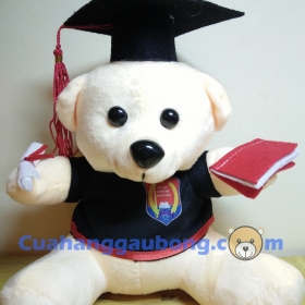 Gấu bông tốt nghiệp Đại học Cảnh Sát Nhân Dân