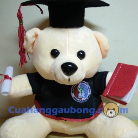 Gấu bông tốt nghiệp đh Tài Nguyên Môi Trường
